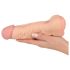 Nature Skin - 2in1 anal+peenise varrukas (naturaalne)
