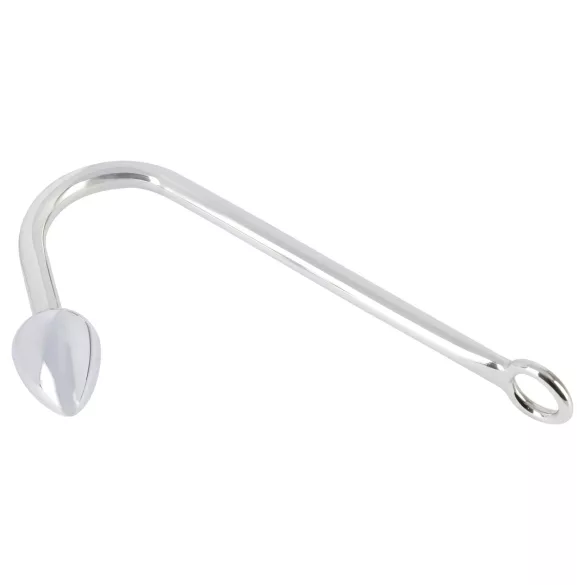 You2Toys - anaalnöör konksuga - alumiinium 179g hõbedane