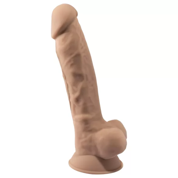 Silexd 7 - dildo iminapaga - 17,5 cm naturaalne