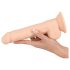 Silexd dildoga- 24cm, iminapaga, loomulik