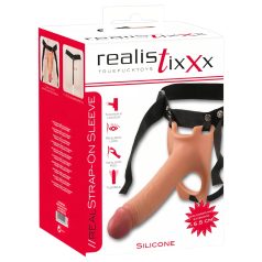 Realistixxx - strap-on õõnes dildo - naturaalne