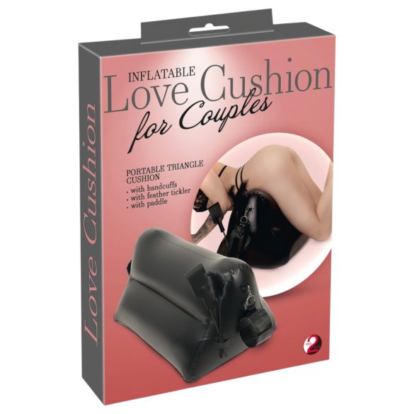 You2Toys Armupadi - täispuhutav seksipadi komplekt (must)