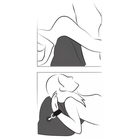 You2Toys - täispuhutav seksipadi komplekt - must