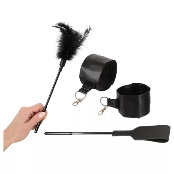 You2Toys - täispuhutav seksipadi komplekt - must