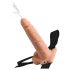 Fetish Strap-On 7,5 - kinnitatav, pritsiv dildo (naturaalne)
