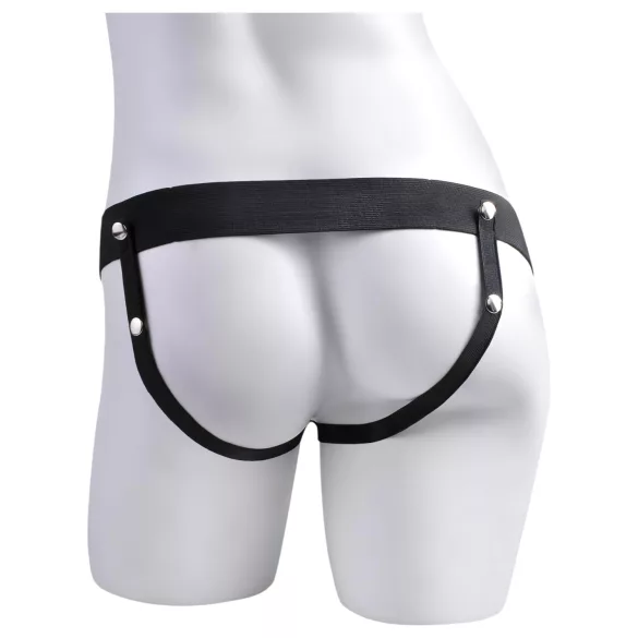 Fetish Strap-On 9 - õõnes strapon dildoga sprits, naturaalne