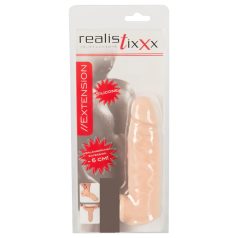   Realistixxx - peenisehülss munandiringiga - 16 cm naturaalne