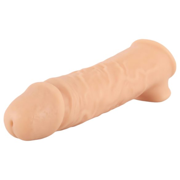 Realistixxx - peenisehülss munandiringiga - 16 cm naturaalne
