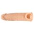 Realistixxx - peenisehülss õrrõngaga - 16cm (naturaalne)