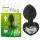 You2Toys - anaalipistik valge kiviga - must