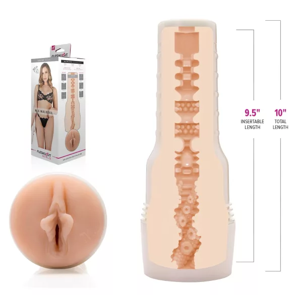 Fleshlight Mia Malkova LVL Up - realistlik tupe masturbaator - naturaalne