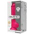 Silexd 9.5 - iminapaga munanditega dildo - 24cm (roosa)