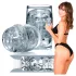Fleshlight Quickshot Riley Reid - reisimastrubaator - kompakt - läbipaistev