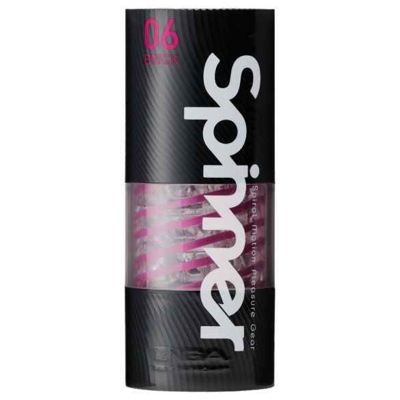 TENGA Spinner Brick - masturbatsiooniseade (läbipaistev)