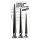 You2Toys - pikk anaalpluggide komplekt (3 tk) - must