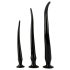 You2Toys - pikk anaalpluggide komplekt (3 tk) - must