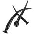 You2Toys - pikk anaalpluggide komplekt (3 tk) - must