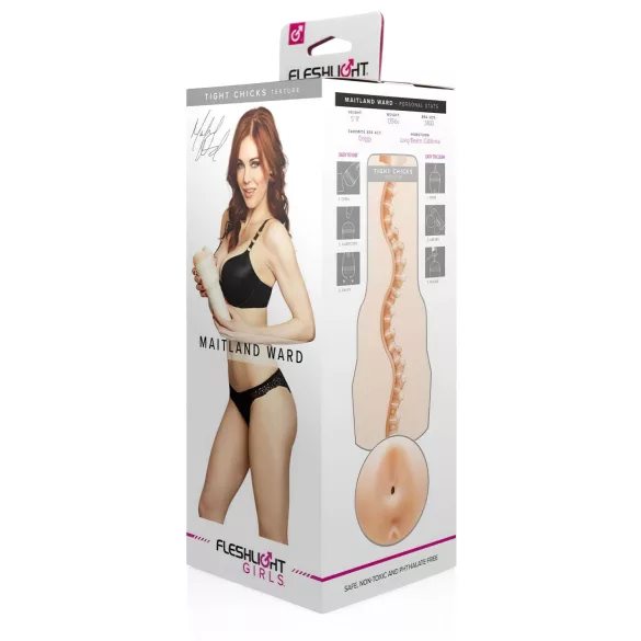Fleshlight Maitland Ward - meestele pepu masturbaator