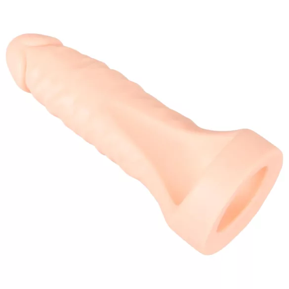 Realistixxx - topelt dildos rõngaga - realistlik nahatooni dildo