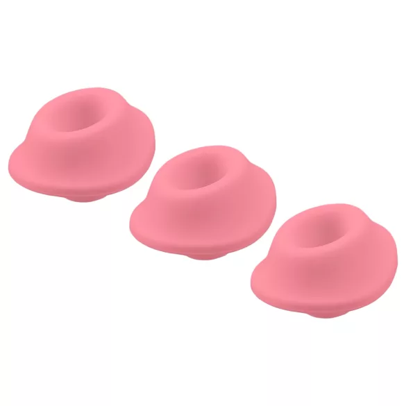 Womanizer Premium Eco - vaakumotsiku komplekt - roosa (3 tk) - L