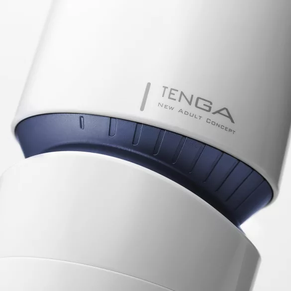 TENGA Aero - suu masturbaator - tugev imemine - valge-sinine