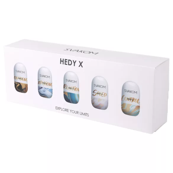 Svakom Hedy X Mixed - masturbaatorimuna komplekt 5 tk