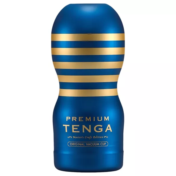 TENGA Premium Original - ühekordne masturbaator - sinine