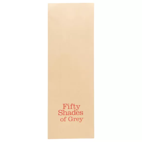 Fifty Shades of Grey - pahkluu käerauad - nahk - must-punane