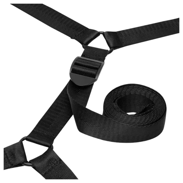 Fifty Shades of Grey - käeraua komplekt - must-punane