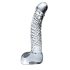 Icicles Nr. 61 - munanditega klaasist peenisedildot (läbipaistev)