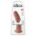 King Cock 9 - iminapaga realistlik dildo (23 cm) - tume naturaalne