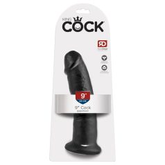 King Cock 9 - must dildo imemispadjaga - realistlik latex