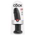 King Cock 10 - iminapaga dildotüra (25cm) - musta