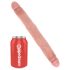 King Cock 12 Slim - elutruu topeltdildo (31cm) - naturaalne