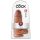 King Cock 9 Chubby - iminapaga, dildo (23cm) - tume naturaalne