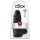 King Cock 9 Chubby iminapiga dildo munanditega 23cm must