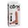 King Cock 8 - elutru dildogaasi pritsija (20cm) - naturaalne