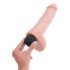 King Cock 8 - elutru dildogaasi pritsija (20cm) - naturaalne