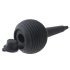 King Cock 10 - elutru pihustav dildo (25cm) - naturaalne