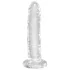King Cock Clear 6 - iminapaga dildo (17,8 cm)