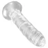 King Cock Clear 6 - iminapaga dildo (17,8 cm)