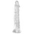 King Cock Clear 8 - iminapaga, suur dildo (20cm)