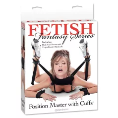 Fetish Position Master - BDSM sidumiskomplekt - must