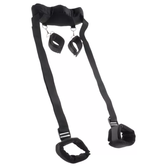 Pipedream - Fetish Position Master - BDSM sidumiskomplekt (must)