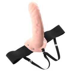 Fetish Fantasy - õõnes strap-on dildo - naturaalne