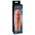 X-TENSION Mega 2 - elutruu peenisekate (20,3 cm) - naturaalne
