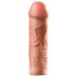 X-TENSION Mega 2 - elutruu peenisekate (20,3 cm) - naturaalne
