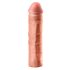 X-TENSION Mega 3 - elu-moodi peenisehülss (22,8cm) - naturaalne