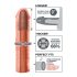 X-TENSION Mega 3 - elu-moodi peenisehülss (22,8cm) - naturaalne