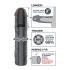 X-TENSION Mega 3 - elutruu peenisekate (22,8 cm) - must
